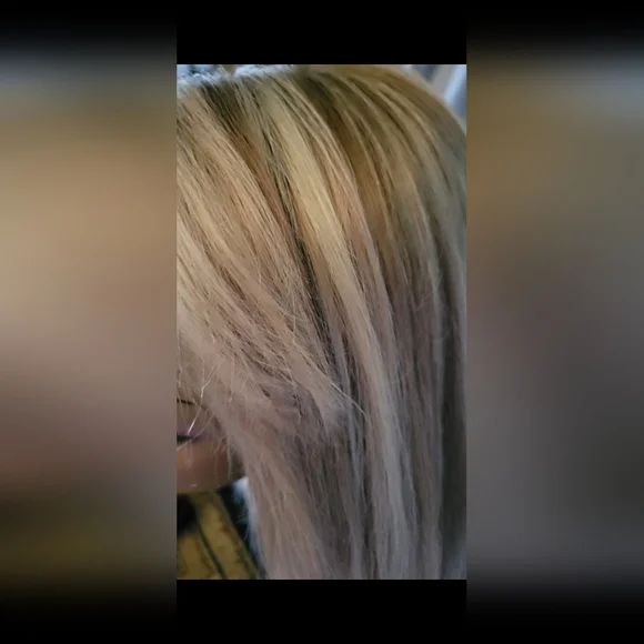 Blonde HUMAN Hair Wig by Uniwigs - Picture 9 of 16